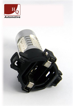 Car LED Bulb LED PY24W PGU20-4 7.5W (5*1.5W) with lens YELLOW