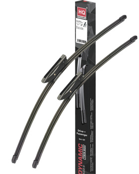 Wiper Blades fit DACIA Duster Estate (2018 and later) Front Pair 22-inch + 19-inch with Bayonet connector