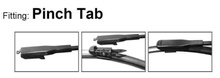 Wiper Blades for MINI Coupe Roadster (2012 and later) HQ Front Pair 20-inch + 20-inch with Pinch-Tap connector