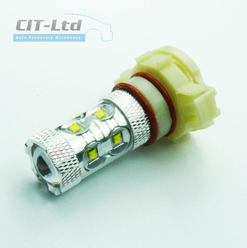 H16 PS24W, P13W LED Bulb 50W High-Power LED with lens (10*5W High-Power) WHITE