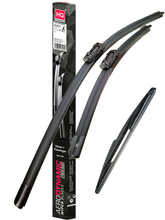 Wiper Blades for JAGUAR E-Pace SUV (2017 and later) HQ Automotive Front Rear Set with special Top-Lock connector