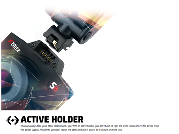 XBLITZ S8 Car Camera DVR Video Recorder 2.5K G-Sensor Dashcam