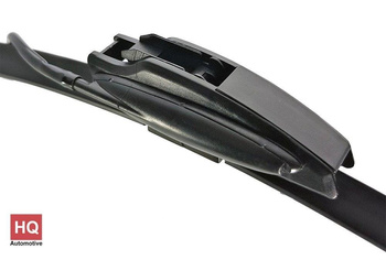 Two Front Frameless Wiper Blades HQ Aero Dynamic + WASHER JET SPRAY ADJ22-621 Twin Box