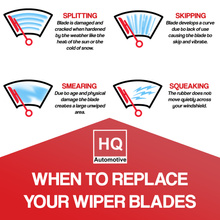 HQ Automotive Wiper Blades for ISUZU D-MAX Pick-Up (2019 and later) Front Wipers Replacement Kit