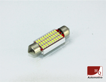 Car LED Bulb 30x SMD-4014 C5W 39mm CanBus WHITE