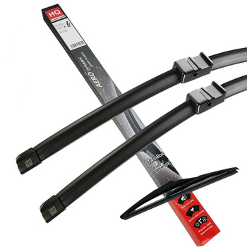 Wiper Blades fit VAUXHALL Astra GTC (2005-2009) Front Rear Set with Side-Pin connector
