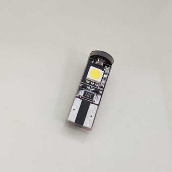 HQ Automotive Car LED Bulbs 2x 12V 3X-SMD-5050 W5W T10 501 CanBus WHITE 