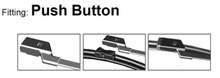Wiper Blades fit POLESTAR Polestar 2 Saloon (2020 and later) Front Pair 23-inch + 19-inch with Top-Lock 16mm connector