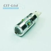 LED Bulb W5W 25W with lens (5*5W High-Power LED) WHITE