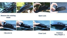 Wiper Blades for RENAULT Espace MK3 1996-2002 Front 2pcs HQ Automotive