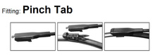 Two Front Frameless Wiper Blades HQ Aero Dynamic - AD62-3