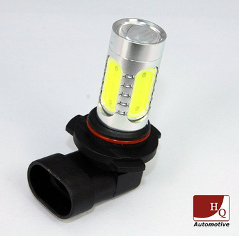 Car LED Bulb HB4 9006 7.5W (5x 1.5W) HP with lens WHITE