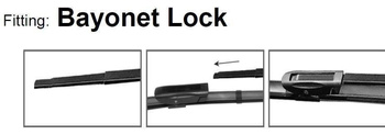 Wiper Blades fit RENAULT Duster SUV (2018 and later) Front Pair 22-inch + 19-inch with Bayonet connector
