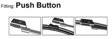 Fit VAUXHALL Astra GTC (J) Sep.2011-> Front Flat Aero Wiper Blades