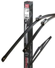 Wiper Blades fit AUDI S4 Estate (2016 and later) Front Rear Set with Top-Lock 16mm connector