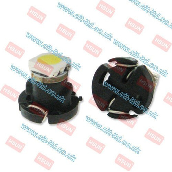 T4.7 Car LED Light Bulb 1x SMD-5050 YELLOW