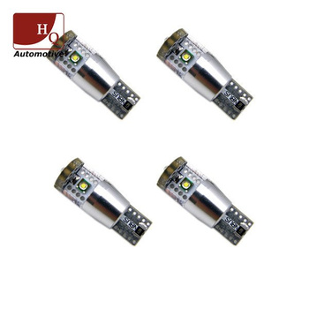 4x W5W 15W LED  LED Bulb CanBus 3*5W High-Power WHITE E60 Angel eyes