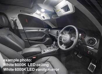 Opel Meriva Zestaw Żarówek LED Oświetlenia Wnętrza 12szt.