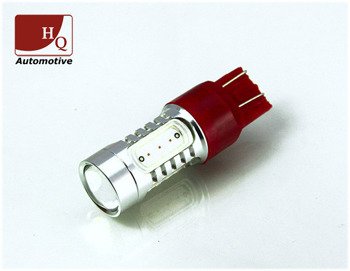 W21W 582; W21/5W 16W LED Żarówka LED Wysokiej Mocy z projektorem (bez polaryzacji) Czerwona